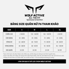 Quần Chạy Bộ Nữ Wolf Active Essential Run 112, Form Dáng Cực Đẹp, Chất Vải Siêu Nhẹ, Nhanh Khô