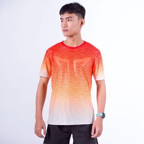 Áo Chạy Bộ Nam Wolf Active Vân Nước 125 ,Chất Vải Wolf Active, Cao Cấp Mềm Mịn, Nhẹ Nhanh Khô, Thấm Hút Mồ Hôi Tốt