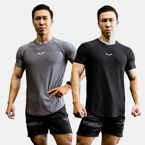 Áo Thể Thao Nam Wolf Active ProFitness, Áo Tập Gym Nam Chất Vải Nhẹ, Co Giãn Thoải 4 Chiều, Thoải Mái Vận Động