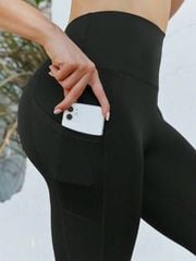 Quần Dài Bó Cơ Nữ Wolf Active Compress Run 103, Chất Liệu Bó Cơ Mềm Mịn, Co Giãn Thoải Mái