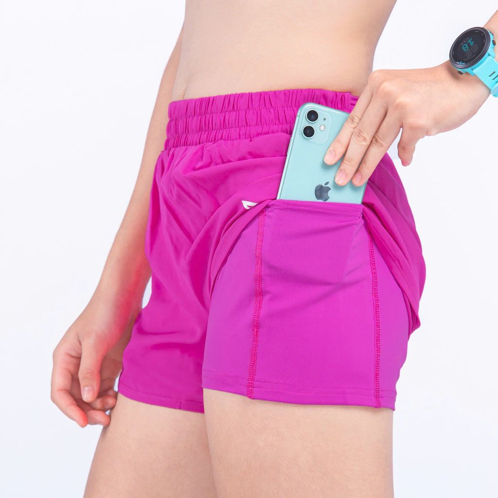 Quần Chạy Bộ Nữ Wolf Active Essential Run 112, Form Dáng Cực Đẹp, Chất Vải Siêu Nhẹ, Nhanh Khô