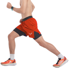 Quần 2 Lớp Chạy Bộ, Tập Gym Wolf Active Essential V1 110, Quần 2 Lớp Chạy Bộ, Tập Gym, Chất Vải Cao Cấp