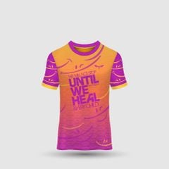 Áo Chạy Bộ Wolf Active Until We Heal 07, Chất Vải Wolf Active Cao Cấp, Nhẹ, Nhanh Khô, Co Giãn 4 Chiều, Thoáng Mát