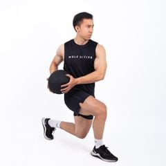 Áo Tanktop Gym Wolf Active Fitpro 145, Áo Ba Lỗ Gym, Chất Vải, Nhẹ, Nhanh Khô, Thấm Hút Mồ Hôi Tốt