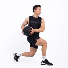 Áo Tanktop Gym Wolf Active Fitpro 145, Áo Ba Lỗ Gym, Chất Vải, Nhẹ, Nhanh Khô, Thấm Hút Mồ Hôi Tốt