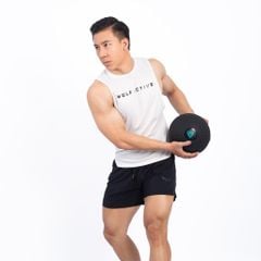 Áo Tanktop Gym Wolf Active Fitpro 145, Áo Ba Lỗ Gym, Chất Vải, Nhẹ, Nhanh Khô, Thấm Hút Mồ Hôi Tốt