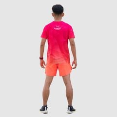 Áo Chạy Bộ Wolf Active Đất Sen Hồng 38,Chất Vải Thoáng Mát Co Giãn 4 Chiều Cho Cả Nam Và Nữ