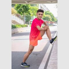 Áo Chạy Bộ Wolf Active Đất Sen Hồng 38,Chất Vải Thoáng Mát Co Giãn 4 Chiều Cho Cả Nam Và Nữ