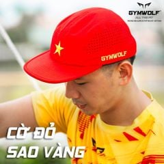 Nón Chạy Bộ Wolf Active Cờ Đỏ Sao Vàng 178, Nón Thể Thao Nam Nữ Nhẹ, Nhanh Khô, Thoáng Khí