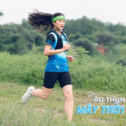 Áo Chạy Bộ Wolf Active Mây Trời Tây Bắc 37, Chất Vải Wolf Active Thoáng Mát, Nhẹ Nhàng, Thấm Hút Mồ Hôi