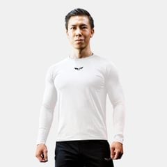 Áo Dài Tay Nam Wolf Active Powerfit V1 185, Áo Giữ Nhiệt Thể Thao, Áo Tập Gym Body Chất Vải Dày Dặn, Mềm Mịn