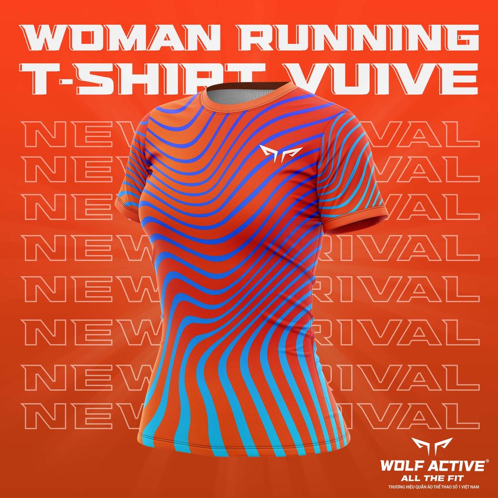 Áo Chạy Bộ Nữ Wolf Active Vui Vẻ 2 12
