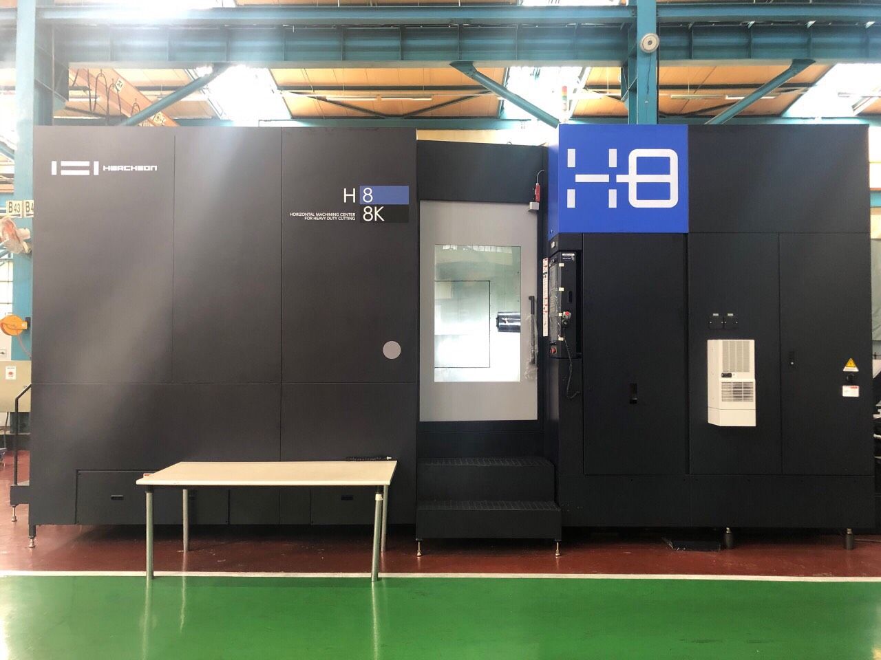  H8 | MÁY PHAY NGANG CNC HWACHEON, BĂNG HỘP, CHUYÊN KHUÔN 