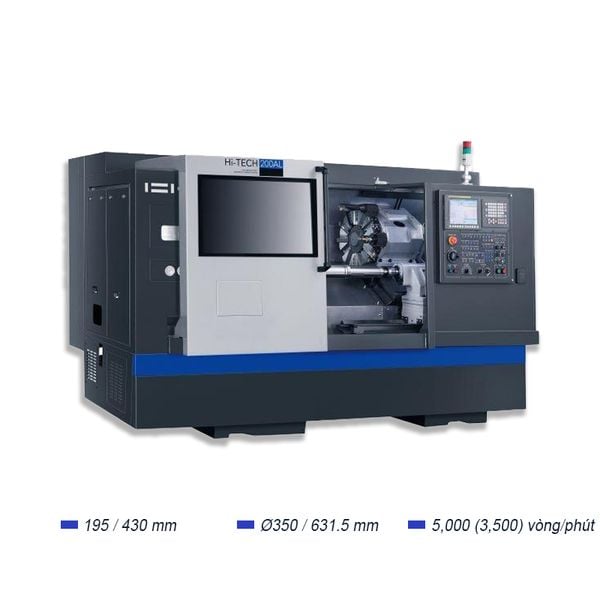  Hi-TECH 200 | MÁY TIỆN NGANG BĂNG HỘP CHUCK 8
