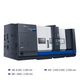  Hi-TECH 850BB/BB+ | MÁY TIỆN NGANG CỰC LỚN MÂM CẶP 32
