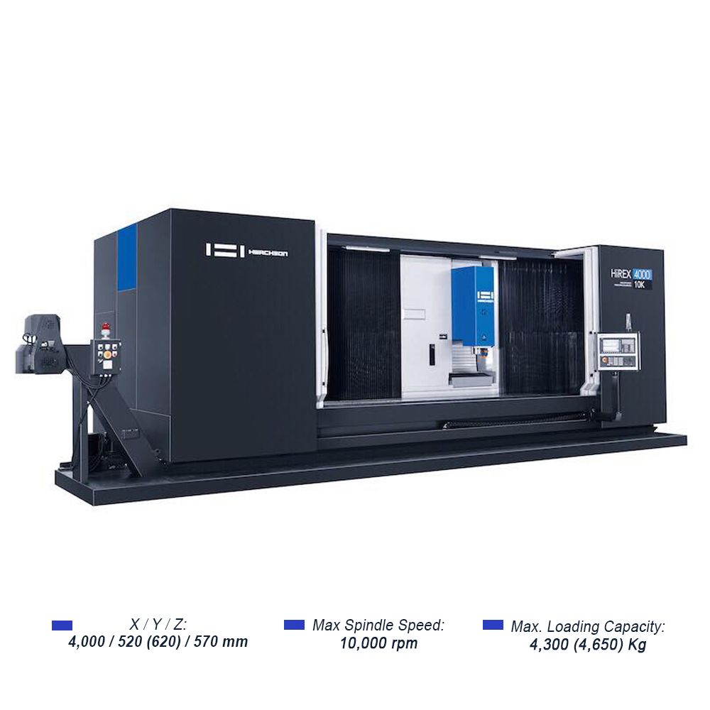  HIREX-4000 | MÁY PHAY ĐỨNG CẮT NẶNG SIÊU CHÍNH XÁC 