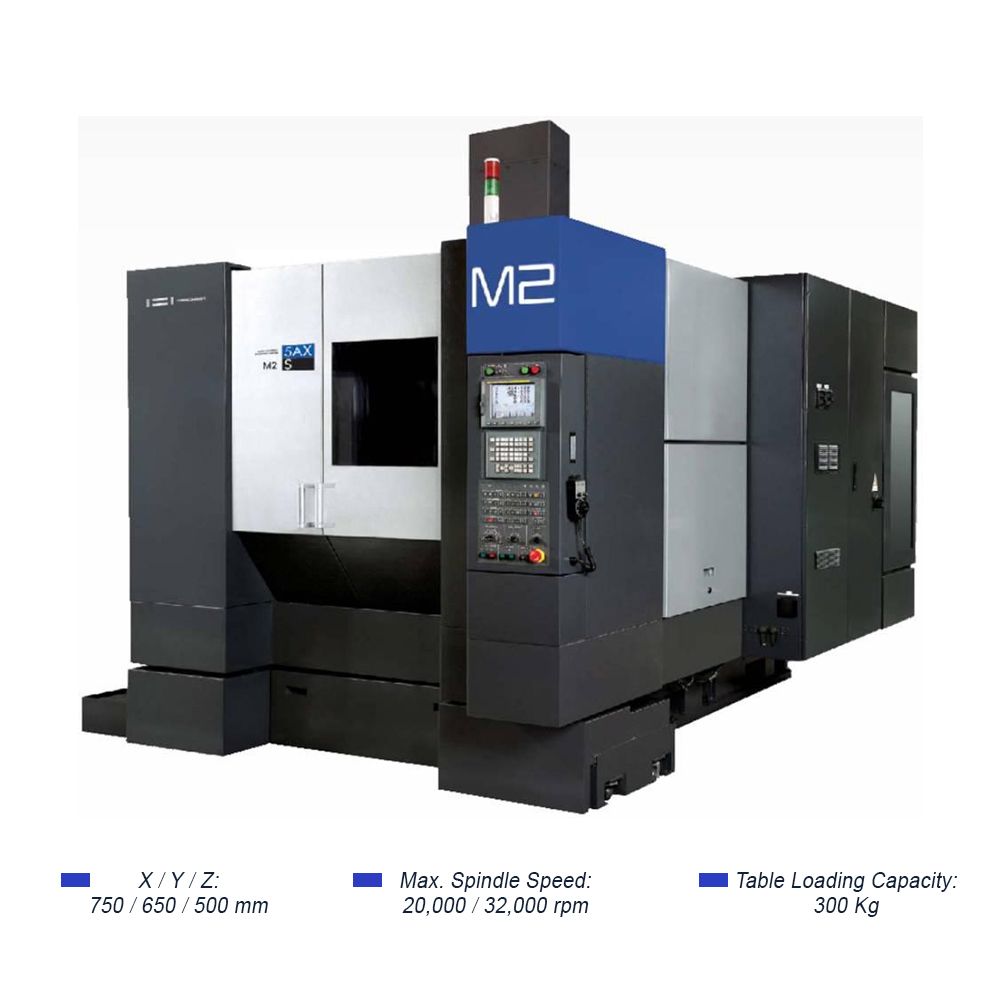  M2-5AX | TRUNG TÂM GIA CÔNG PHAY ĐA NĂNG 5 TRỤC 