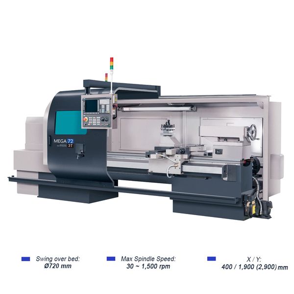  MEGA-72 | MÁY TIỆN NGANG HẠNG NẶNG CÔNG SUẤT CAO 