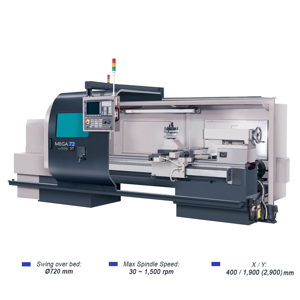  MEGA-72 | MÁY TIỆN NGANG HẠNG NẶNG CÔNG SUẤT CAO 