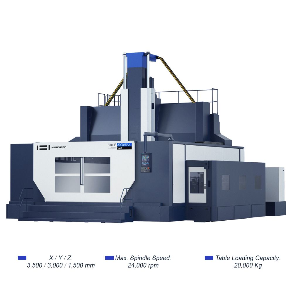 SIRIUS-3000 5AX | MÁY PHAY GIƯỜNG HWACHEON ĐA NĂNG 5 TRỤC – Công ty TNHH Kỹ Thuật Hải Minh Phát