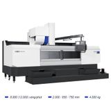  SIRIUS-850 | TRUNG TÂM GIA CÔNG PHAY BĂNG HỘP CỠ LỚN 