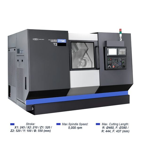  T2 | MÁY TIỆN ĐA TRỤC TÍCH HỢP HWACHEON 