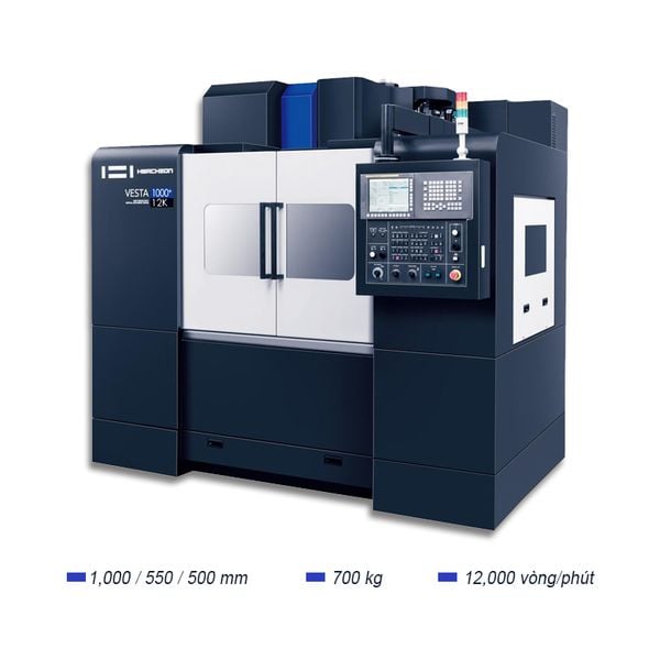  VESTA-1000+ | MÁY PHAY ĐỨNG TRỤC Y 550MM 