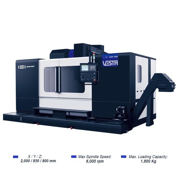  VESTA-2000 | MÁY PHAY ĐỨNG TRỤC Y 850MM 