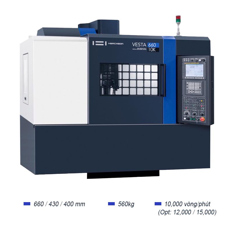  VESTA-660 | MÁY PHAY ĐỨNG TIÊN TIẾN, HIỆU SUẤT CAO 
