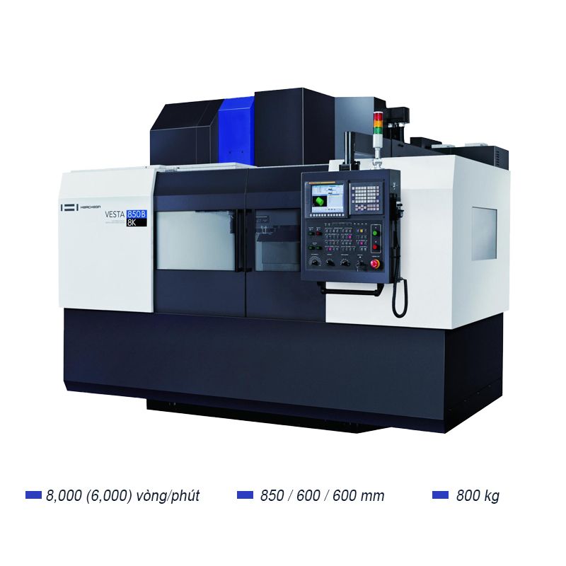 VESTA-850B | MÁY PHAY ĐỨNG BĂNG HỘP DẪN ĐỘNG BẮNG BÁNH RĂNG 