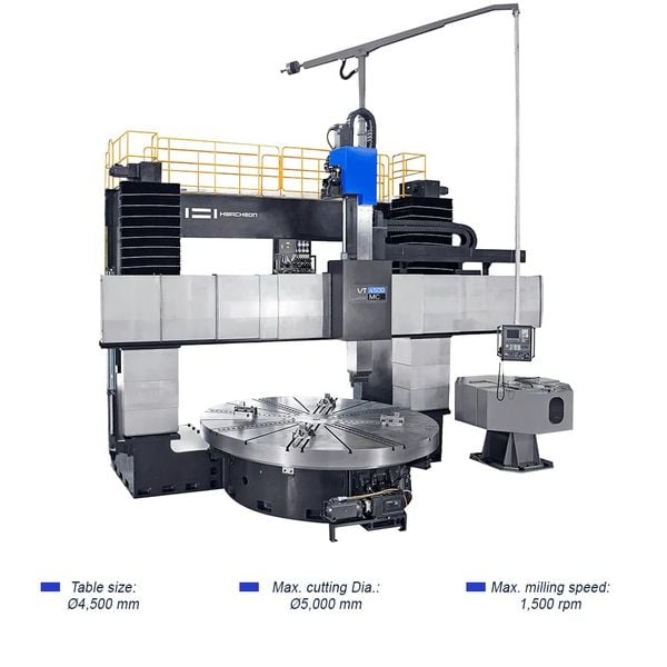  VT-4500 | MÁY TIỆN ĐỨNG HẠNG NẶNG, CHUCK 118