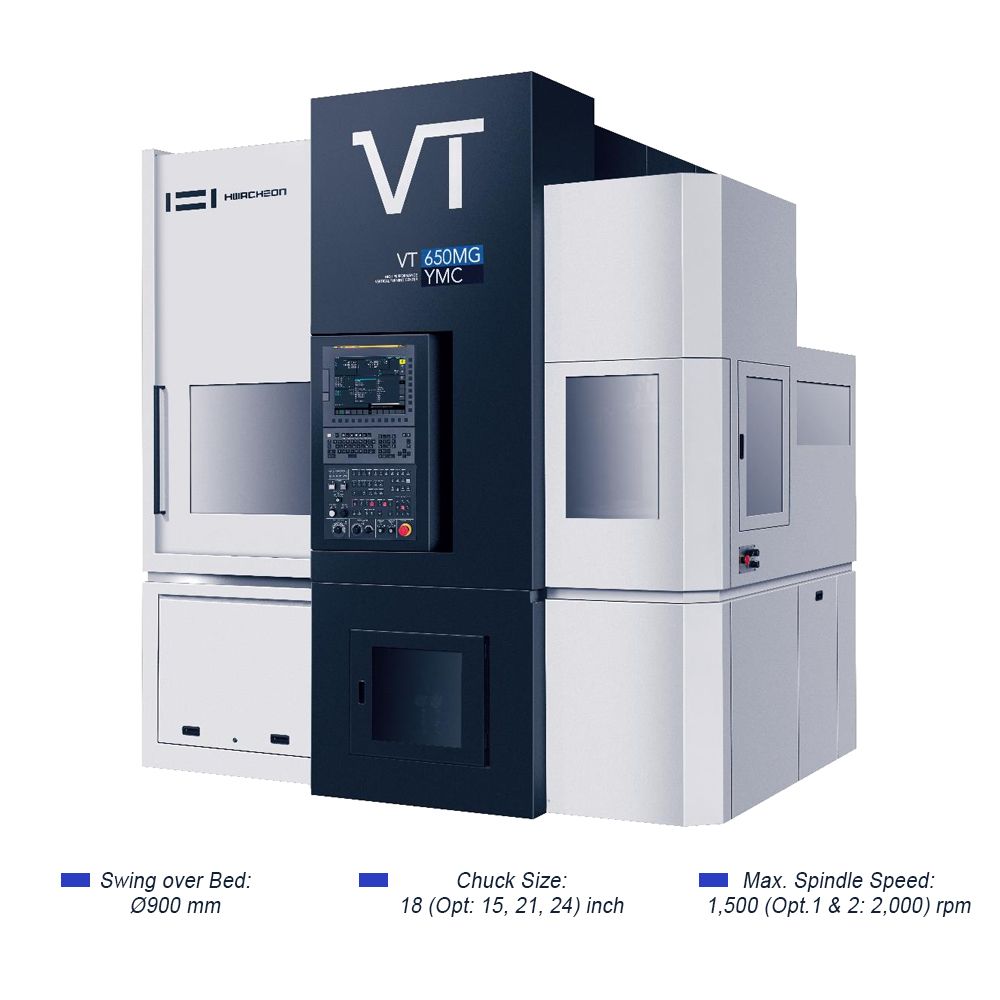  VT-650 YMC | MÁY TIỆN ĐỨNG GIA CÔNG TRỤC Y CHUCK 15