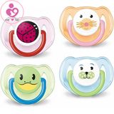 Set 2 ty ngậm Philips Avent Animal cho bé từ 6 đến 18 tháng tuổi