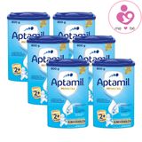 Combo 6 hộp sữa Aptamil Pronutra Kindermilch 2+ của Đức cho trẻ từ 2 tuổi 800g
