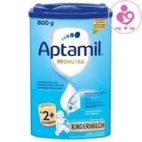 Combo 6 hộp sữa Aptamil Pronutra Kindermilch 2+ của Đức cho trẻ từ 2 tuổi 800g