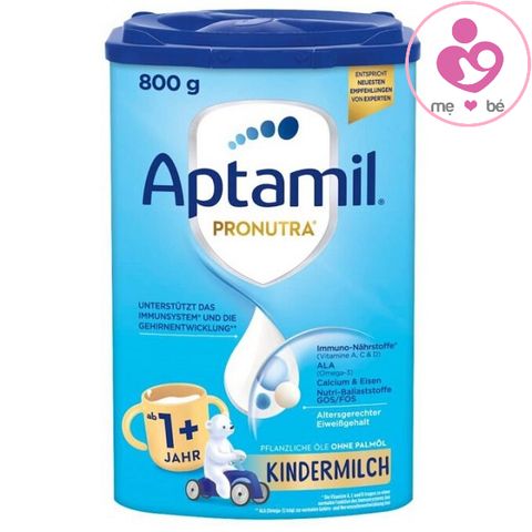 Combo 6 hộp sữa Aptamil Pronutra Kindermilch 1+ của Đức cho trẻ từ 1 tuổi 800g