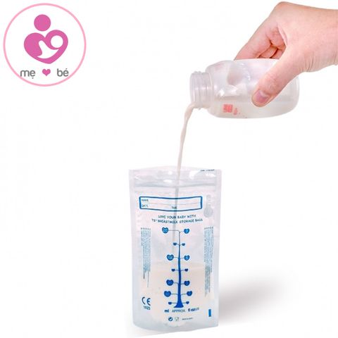 Túi đựng sữa mẹ (trữ sữa mẹ) cảm ứng nhiệt Unimom TS không có BPA 210ml (30 túi/hộp)