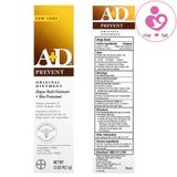 Kem mỡ ngừa hăm tã A + D Prevent của Mỹ tuýp 42,5g