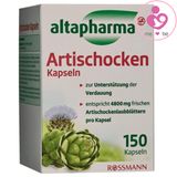 Viên bổ gan Altapharma Artischocken Kapseln của Đức lọ 150 viên