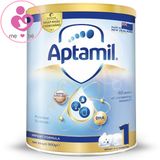Sữa Aptamil số 1 của New Zealand cho trẻ từ 0-12 tháng hộp 900g