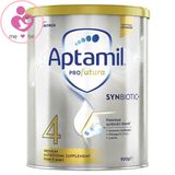 Sữa Aptamil Profutura Synbiotic số 4 cho trẻ từ 3 tuổi trở lên hộp 900g