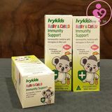 Siro tăng cường hệ miễn dịch IvyKids Baby & Child Immunity Support của Úc cho trẻ từ 6 tháng tuổi lọ 100ml
