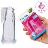 Bàn Chải Đánh Răng Xỏ Ngón Silicon 2 Mặt Upass UP4001W