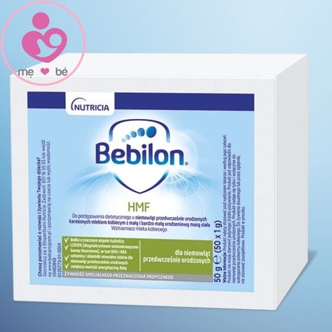 Sữa non Bebilon Human Milk Fortifier (HMF) của Nutricia hộp 50 gói 1g (tương tự Similac HMF)