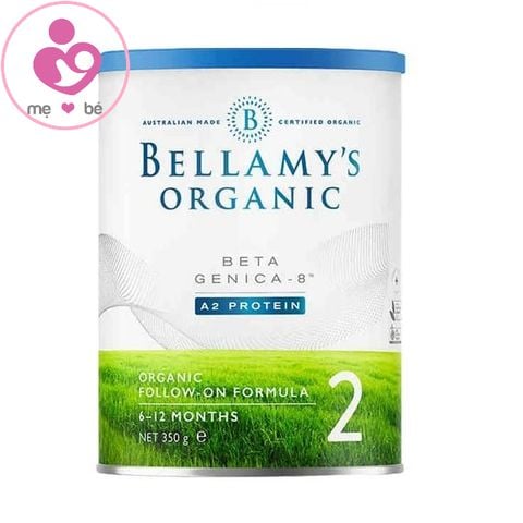 Sữa Bellamy’s Organic Beta Genica-8™ số 2 của Úc dành cho trẻ từ 6-12 tháng