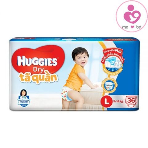 Tã quần Huggies size L cho bé từ 9-14kg