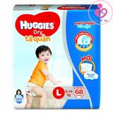 Tã quần Huggies size L cho bé từ 9-14kg