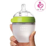 Bình sữa silicon cổ rộng Comotomo 150ml phù hợp cho bé từ 0 tháng tuổi