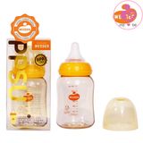 Bình sữa cổ hẹp Wesser PPSU 140ml phù hợp cho bé từ 0 tháng tuổi