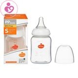 Bình sữa cổ hẹp Wesser PP phù hợp bé từ 0 tháng tuổi